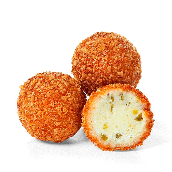 Сырные шарики с халапеньо Сырные шарики с халапеньо